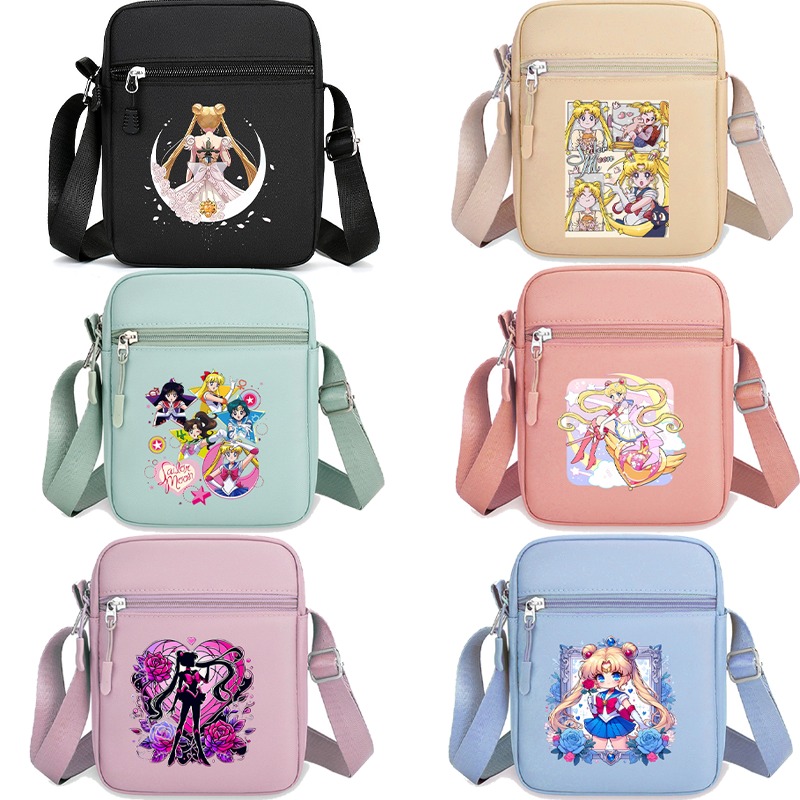 Women'S Bags Cross Body - Sailor Moon Shoulder Bag Unisex Cute