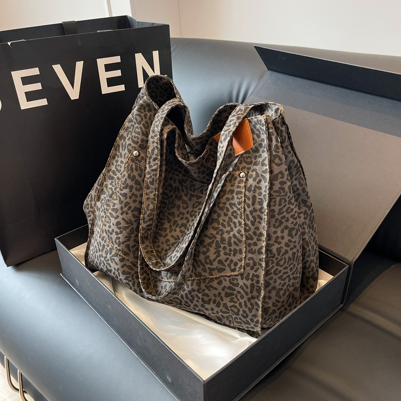 Leopard Pattern Tote Bag Vinta - Women'S Vegan Bags 评论和价格