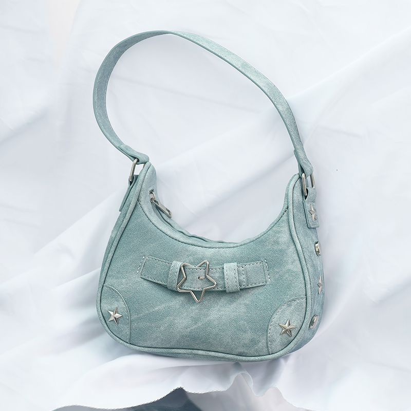 Vintage Casual Cute White Star - Women Bags Zip 评论和价格