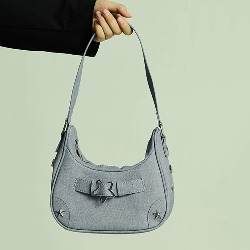 Vintage Casual Cute White Star - Women Bags Zip 评论和价格