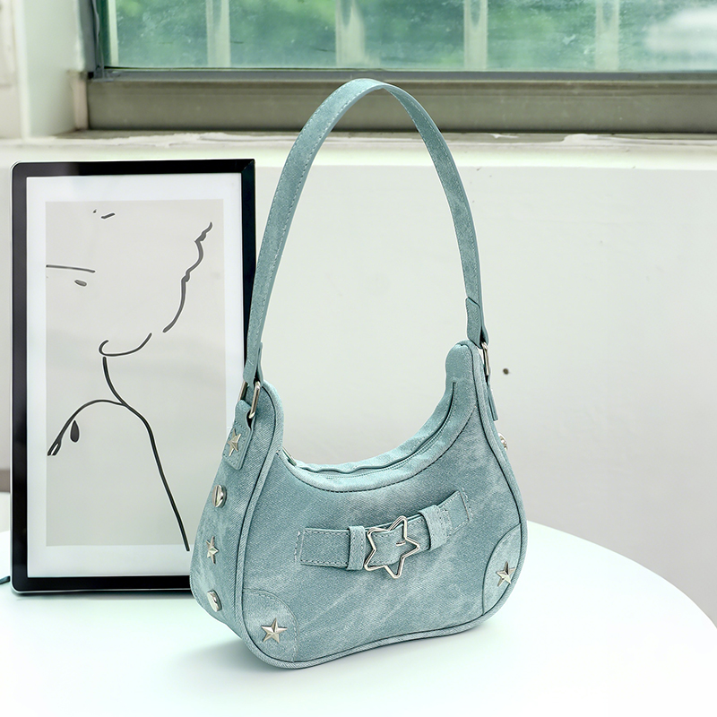 Vintage Casual Cute White Star - Women Bags Zip 评论和价格
