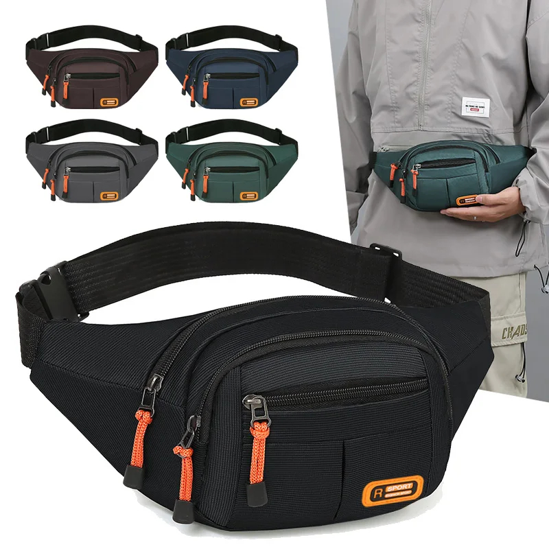Mobile Waist Bag For Both Men  - Women Bags Medium Size 评论和价格
