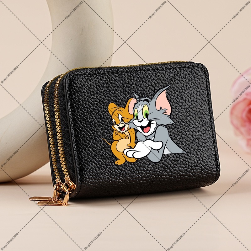 Tom and Jerry Cute Card Holder - Women Bags Medium Size 评论和价格