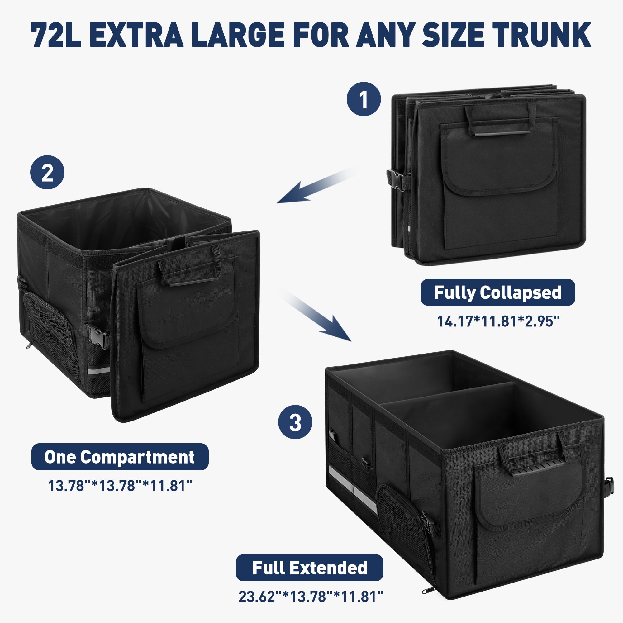 72L Large‑Capacity Collapsible - Women'S Jeep Bags 评论和价格
