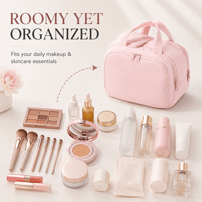 Travel Makeup Bag Large Capaci - Women Bags Medium Size 评论和价格