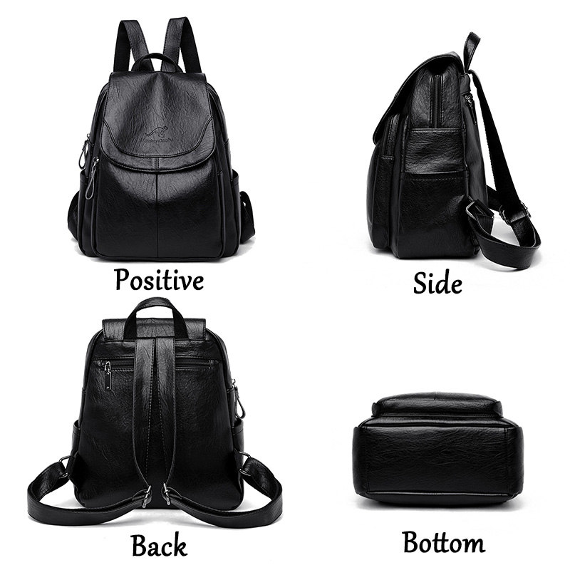 Vintage Soft Leather Backpack  - Mini Backpack Women 评论和价格
