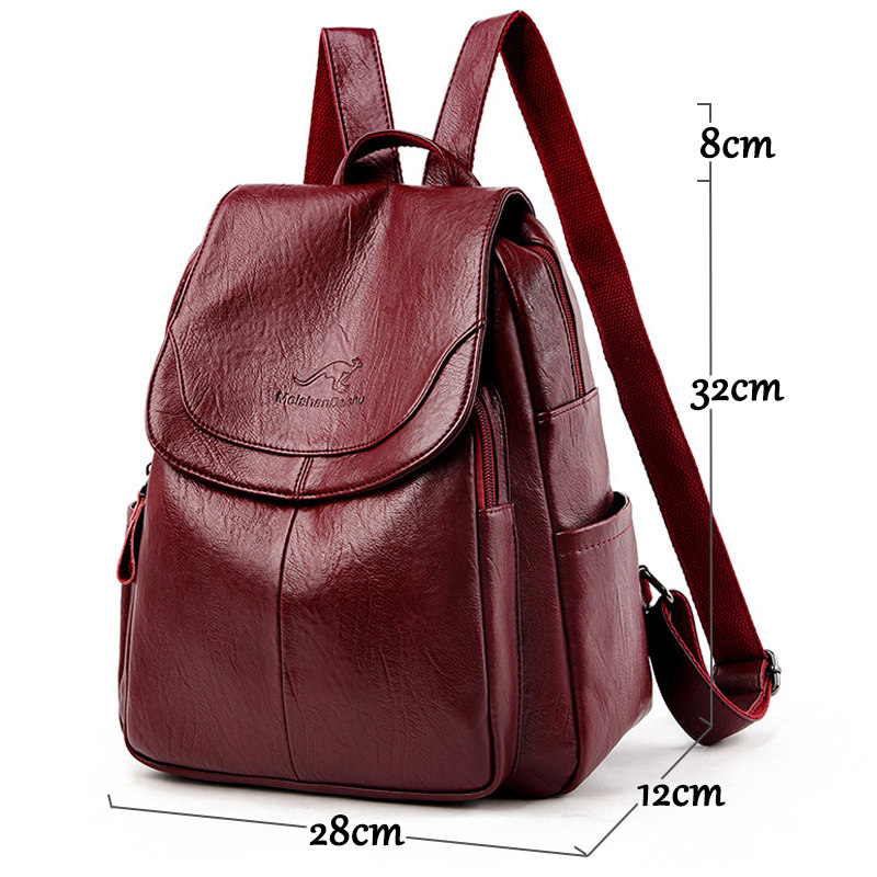 Vintage Soft Leather Backpack  - Mini Backpack Women 评论和价格