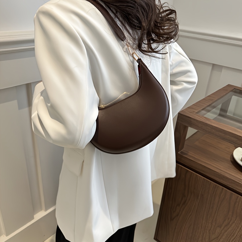 Women's Crescent Shoulder Bags - Half Moon Crescent 评论和价格