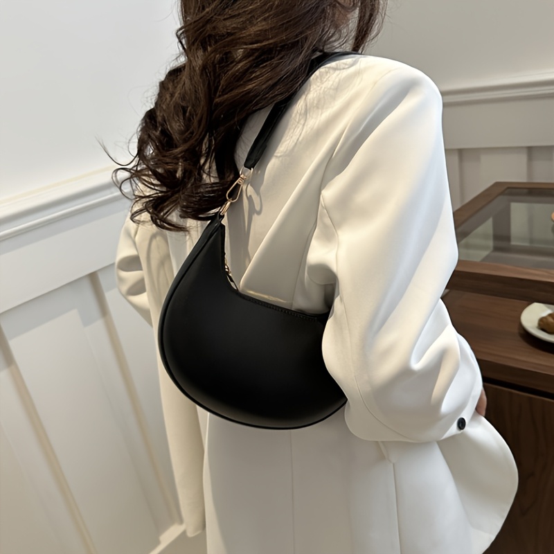 Women's Crescent Shoulder Bags - Half Moon Crescent 评论和价格