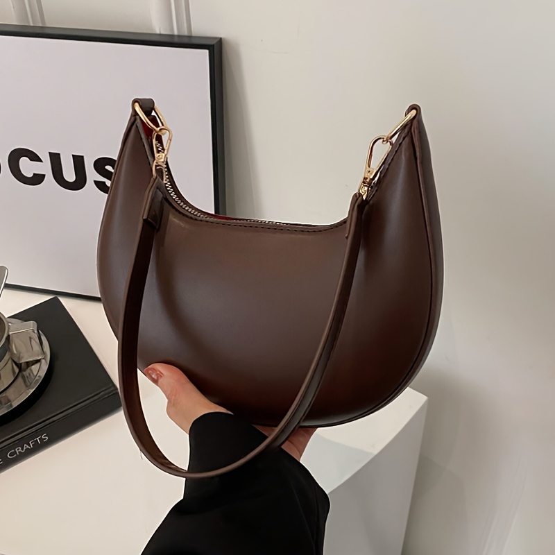 Women's Crescent Shoulder Bags - Half Moon Crescent 评论和价格