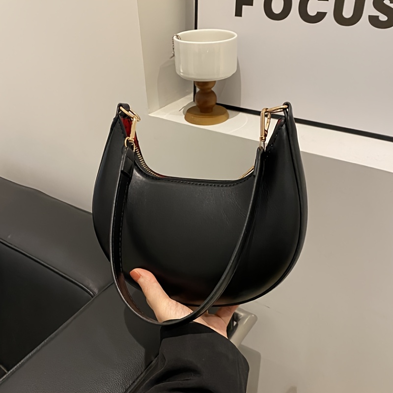 Women's Crescent Shoulder Bags - Half Moon Crescent 评论和价格