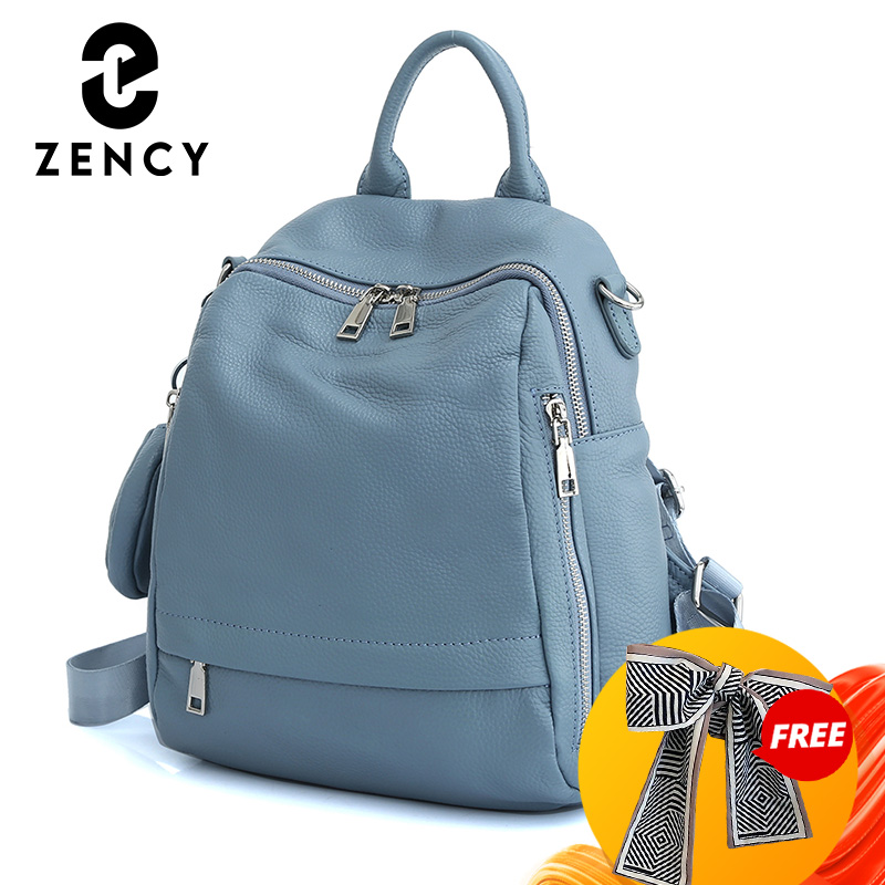 Zency Women's Genuine Leather  - Mini Backpack Women 评论和价格