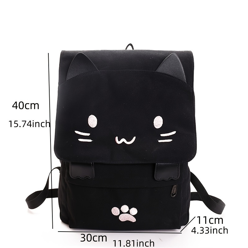 Japanese Stupid Cute 3D Cat La - Mini Backpack Women 评论和价格