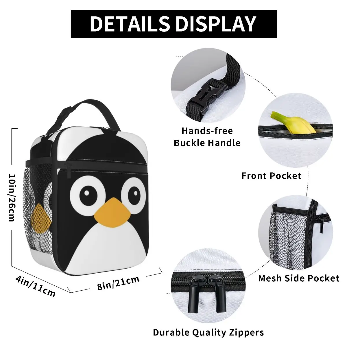 Cute Vector Penguin Insulated  - Women Bags Vector 评论和价格