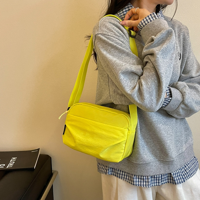Women's Casual Yellow Nylon Sl - Women Bags Zip 评论和价格