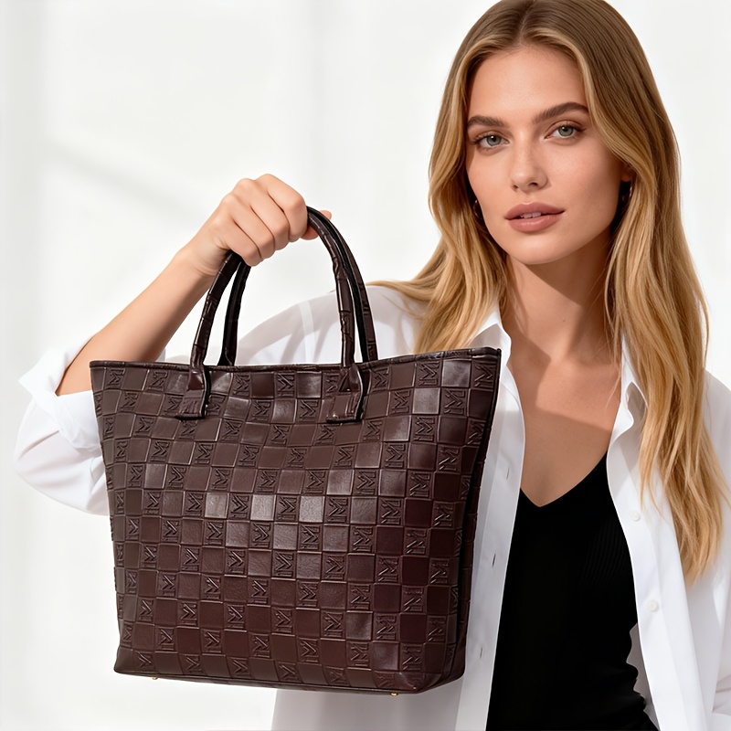 Light Luxury Deep Brown Quilte - Women'S Vegan Bags 评论和价格