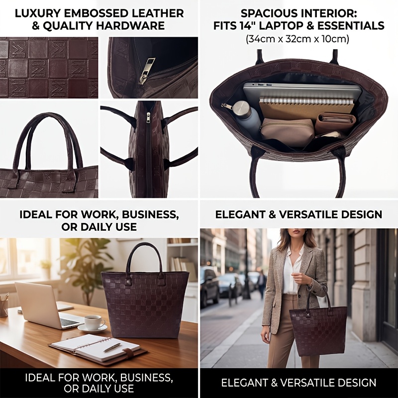Light Luxury Deep Brown Quilte - Women'S Vegan Bags 评论和价格