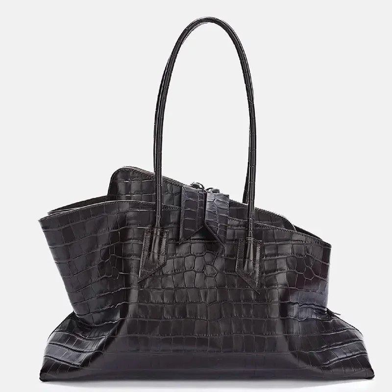 Retro Crocodile Pattern Large  - Women'S Tote Bags Designer 评论和价格