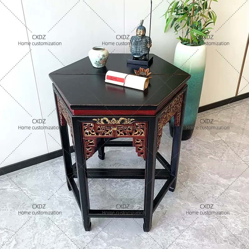 Ming Qing Style Solid Wood Car - Half Moon Crescent 评论和价格