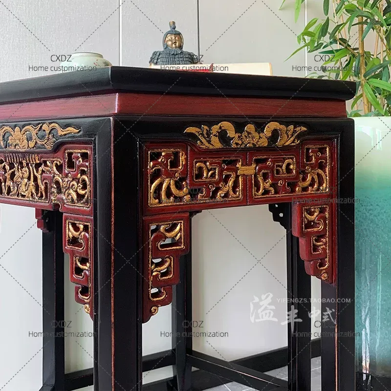 Ming Qing Style Solid Wood Car - Half Moon Crescent 评论和价格