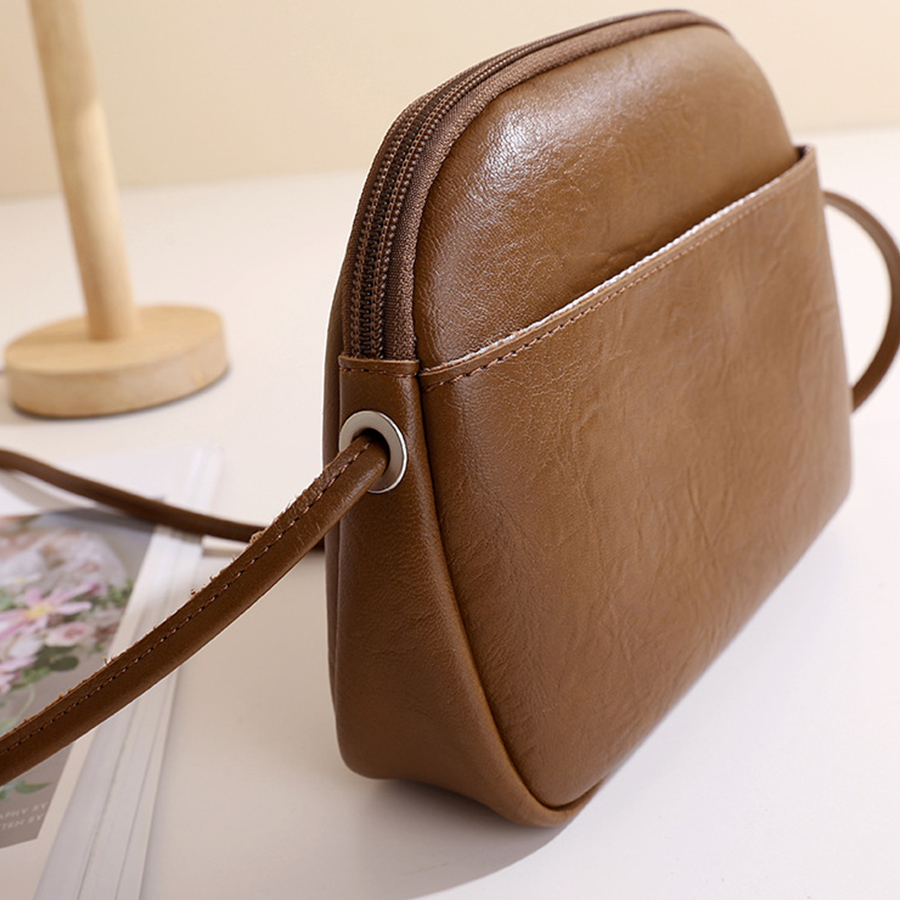 Retro women's simple soft pu l - Women Bags Zip 评论和价格