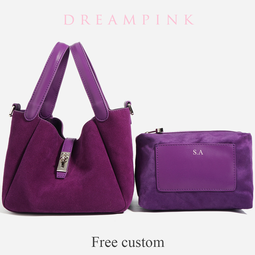 Luxury Women Suede Leather Buc - Women Bags Uae 评论和价格