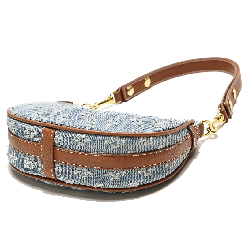 Fashion Denim Hobo Bag 2026 Sp - Half Moon Crescent 评论和价格