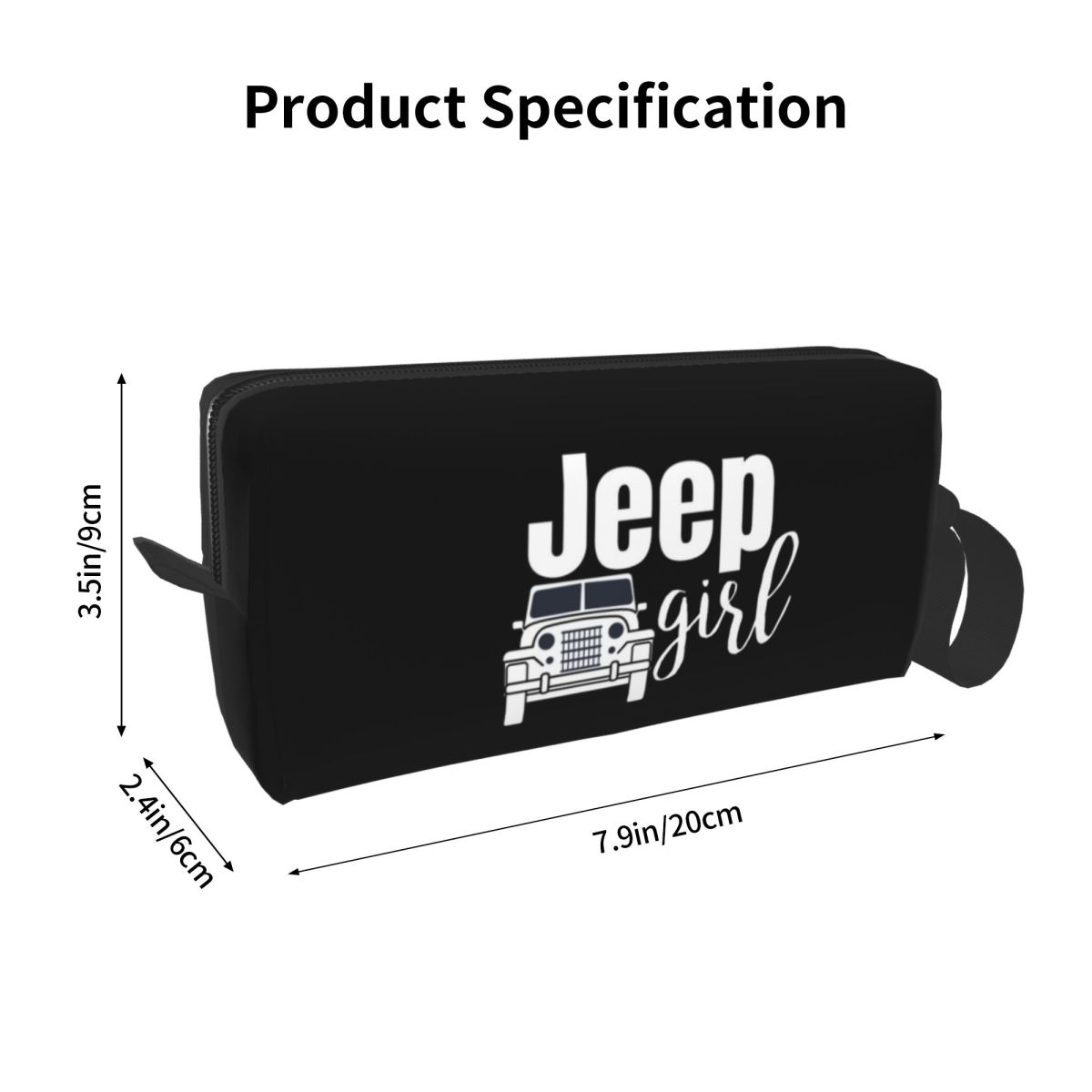 Jeep Girl Makeup Bag Cosmetic  - Women'S Jeep Bags 评论和价格