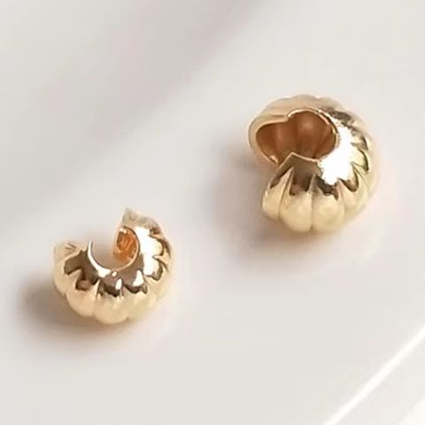14K Gold Plated Crescent C-Cla - Half Moon Crescent 评论和价格