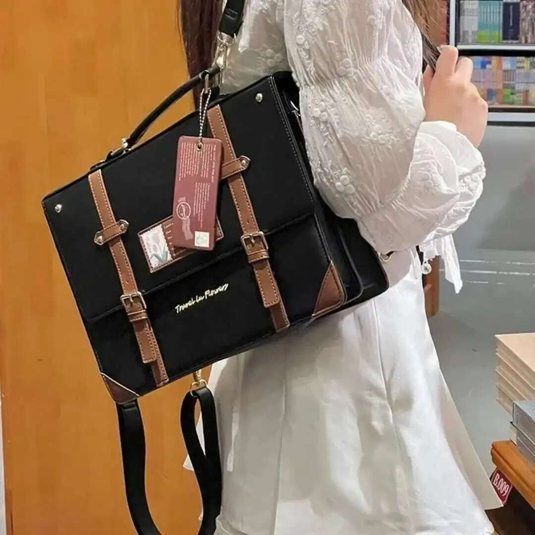 Y2K Preppy Style Large Capacit - Women'S Bags Cross Body 评论和价格