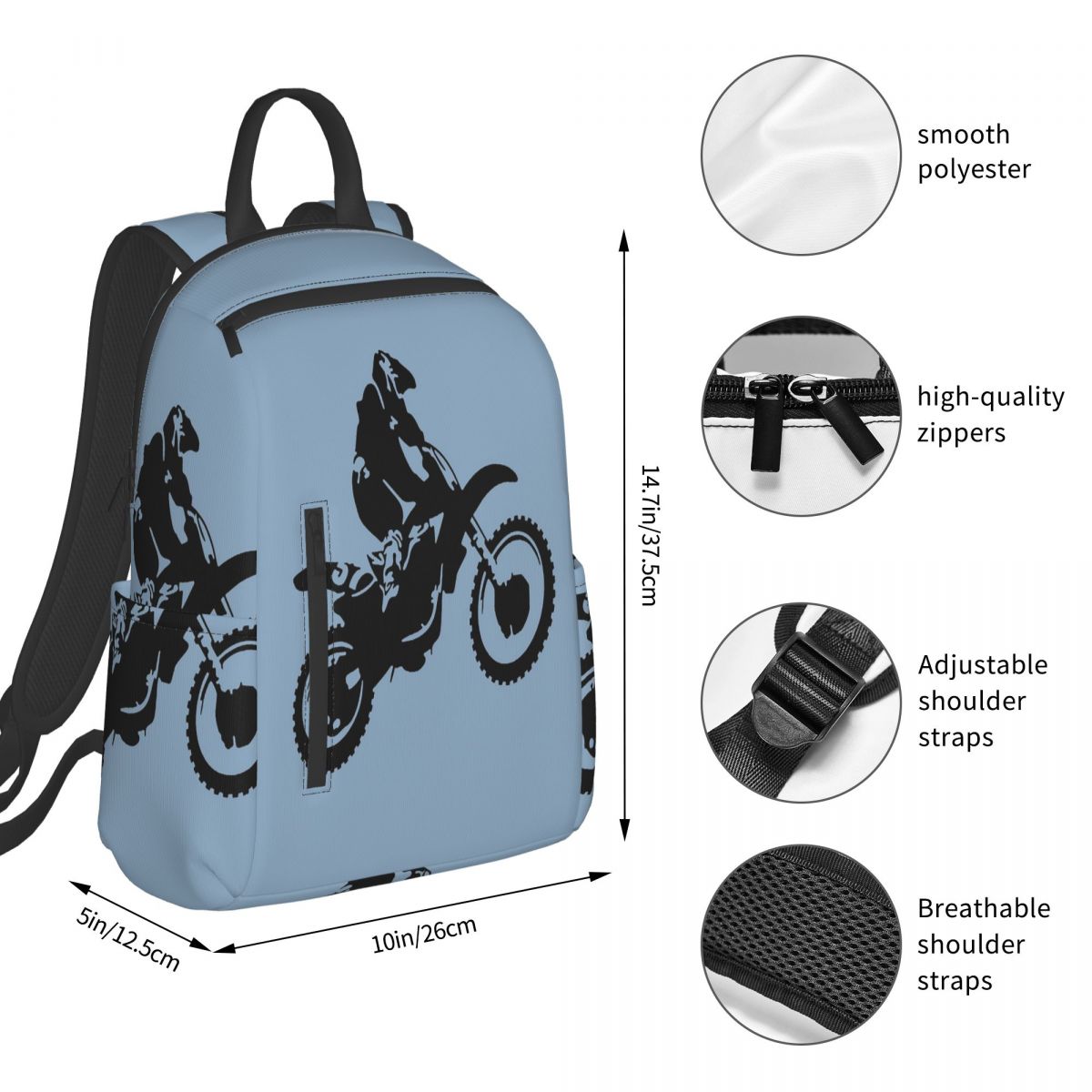 Moto X Dirt Bike Monotone Vect - Women Bags Vector 评论和价格