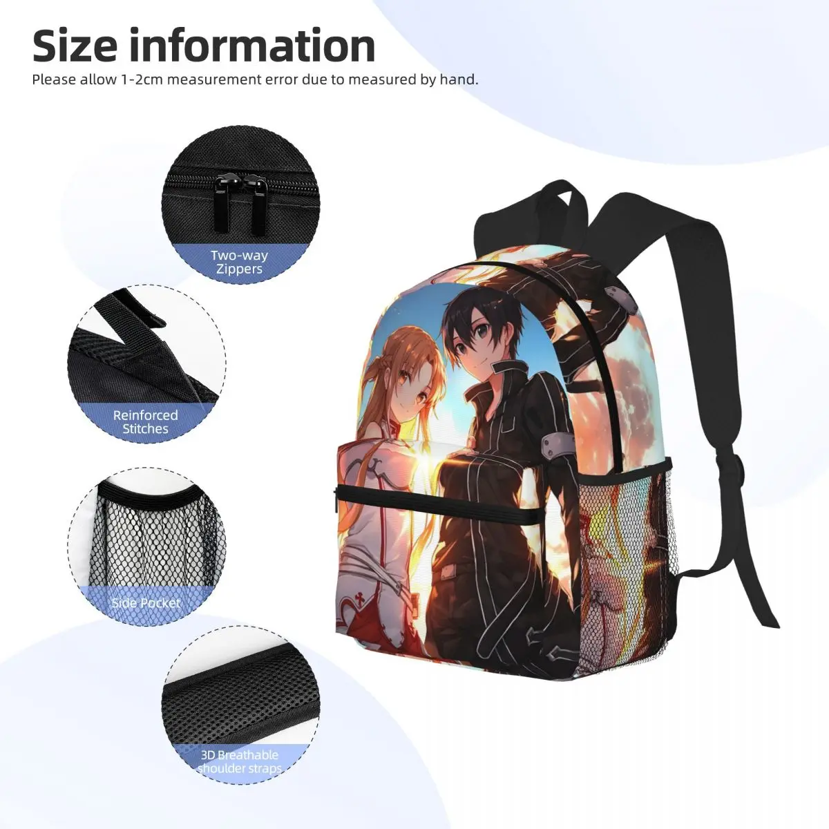 Asuna SAO Cute Anime Girl Swor - Women'S Bag Online 评论和价格