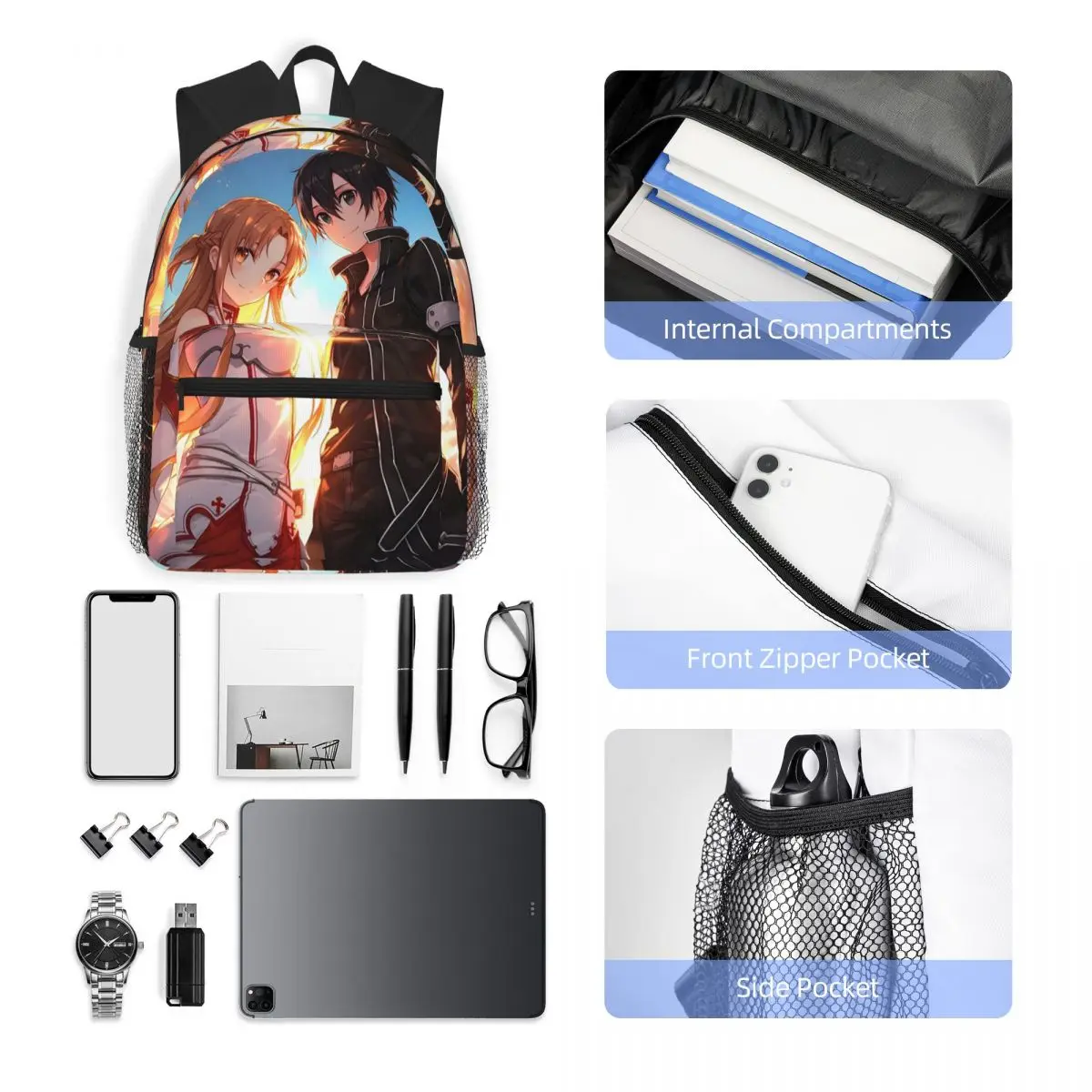 Asuna SAO Cute Anime Girl Swor - Women'S Bag Online 评论和价格