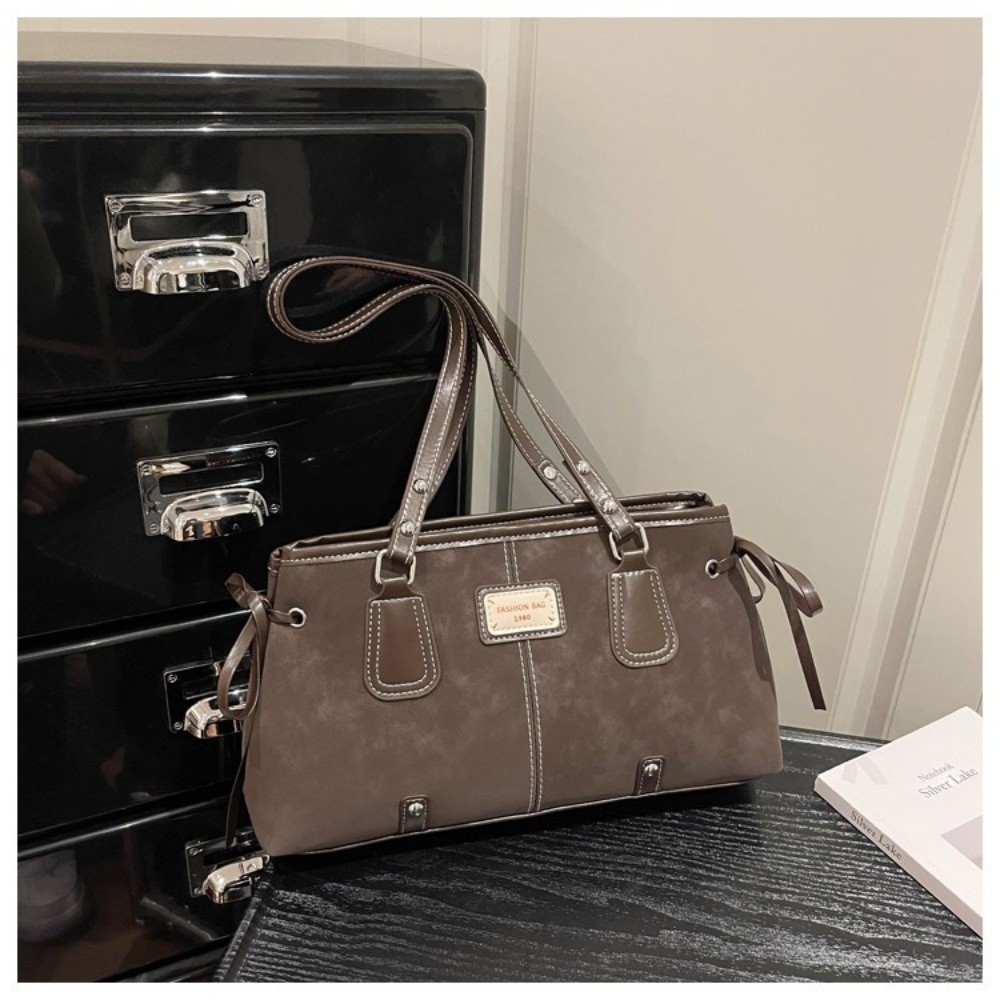Versatile Faux Leather Tote Ba - Women Bags Zip 评论和价格
