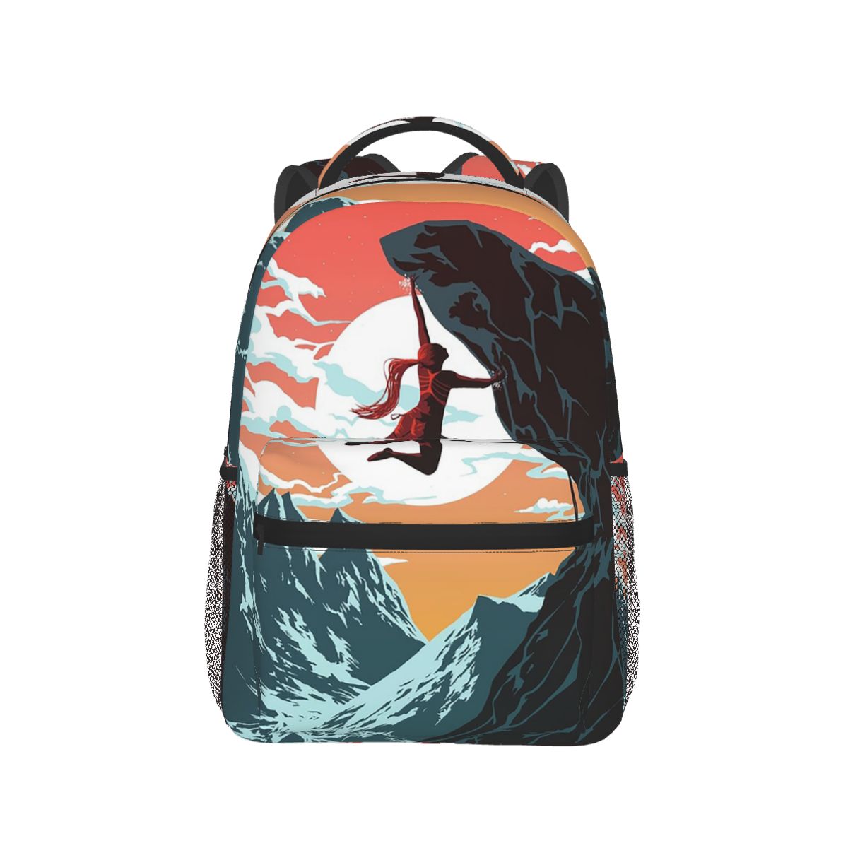Climbing Girl Vector Art Backp - Women Bags Vector 评论和价格