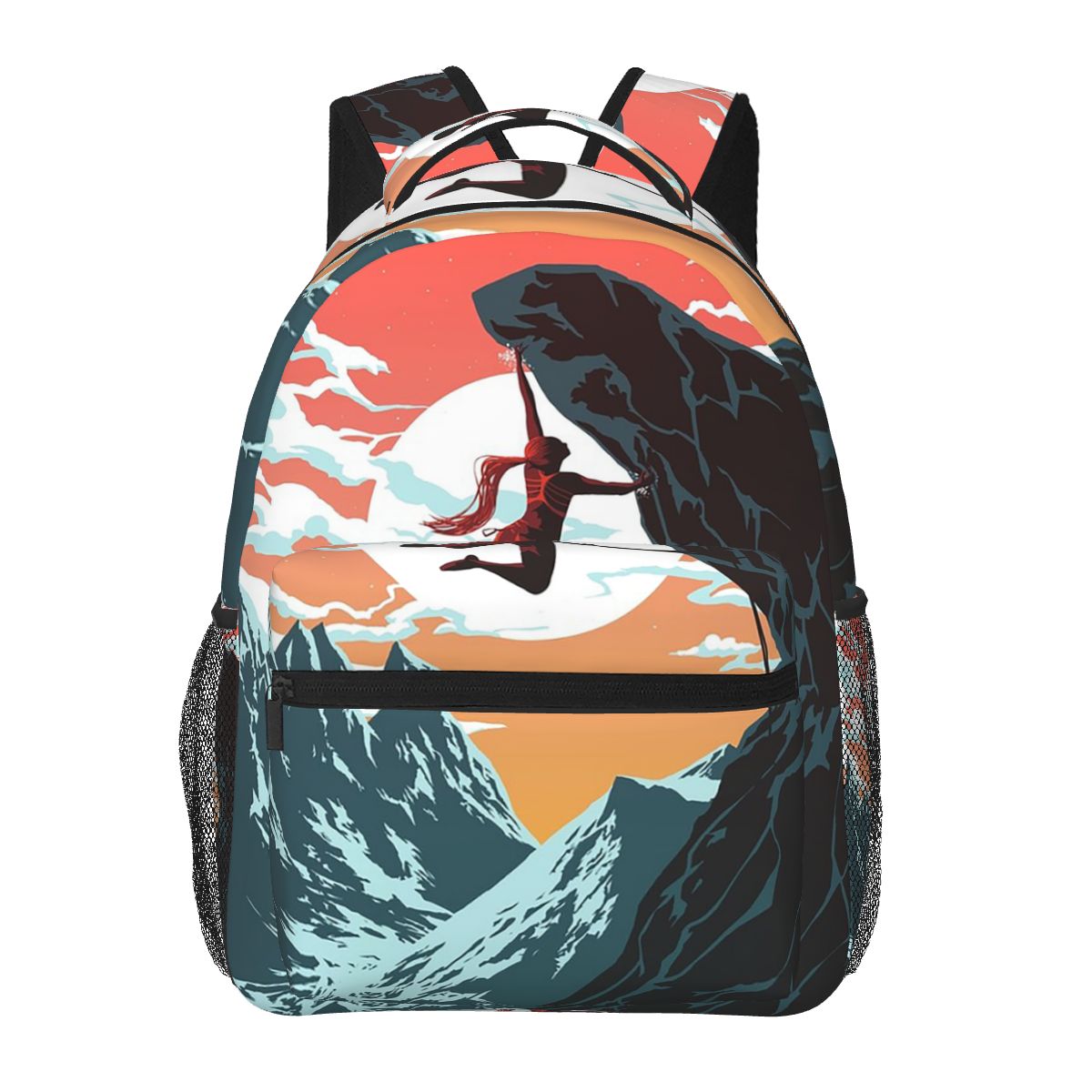 Climbing Girl Vector Art Backp - Women Bags Vector 评论和价格