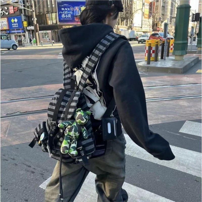 Harajuku Vintage Backpack Wome - Women'S Vegan Bags 评论和价格