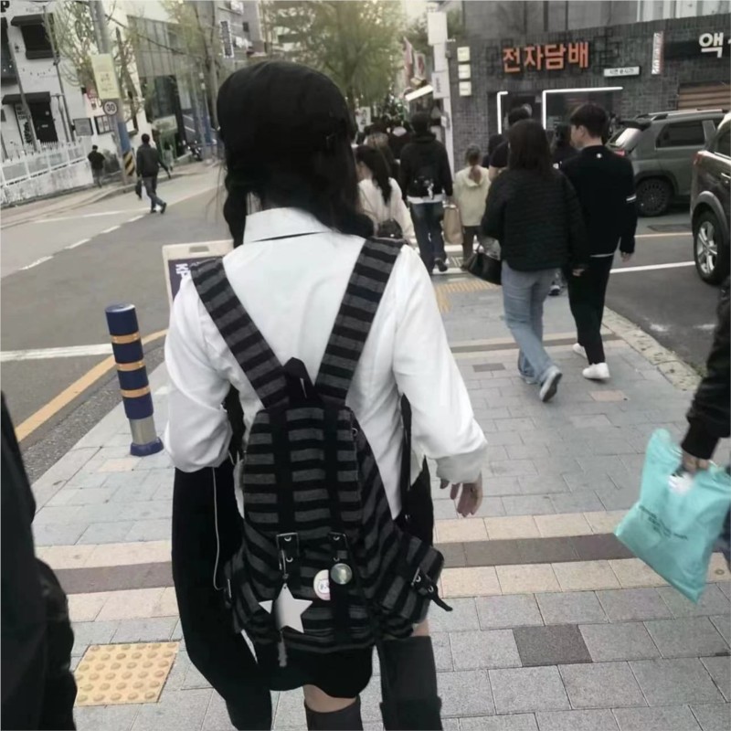 Harajuku Vintage Backpack Wome - Women'S Vegan Bags 评论和价格