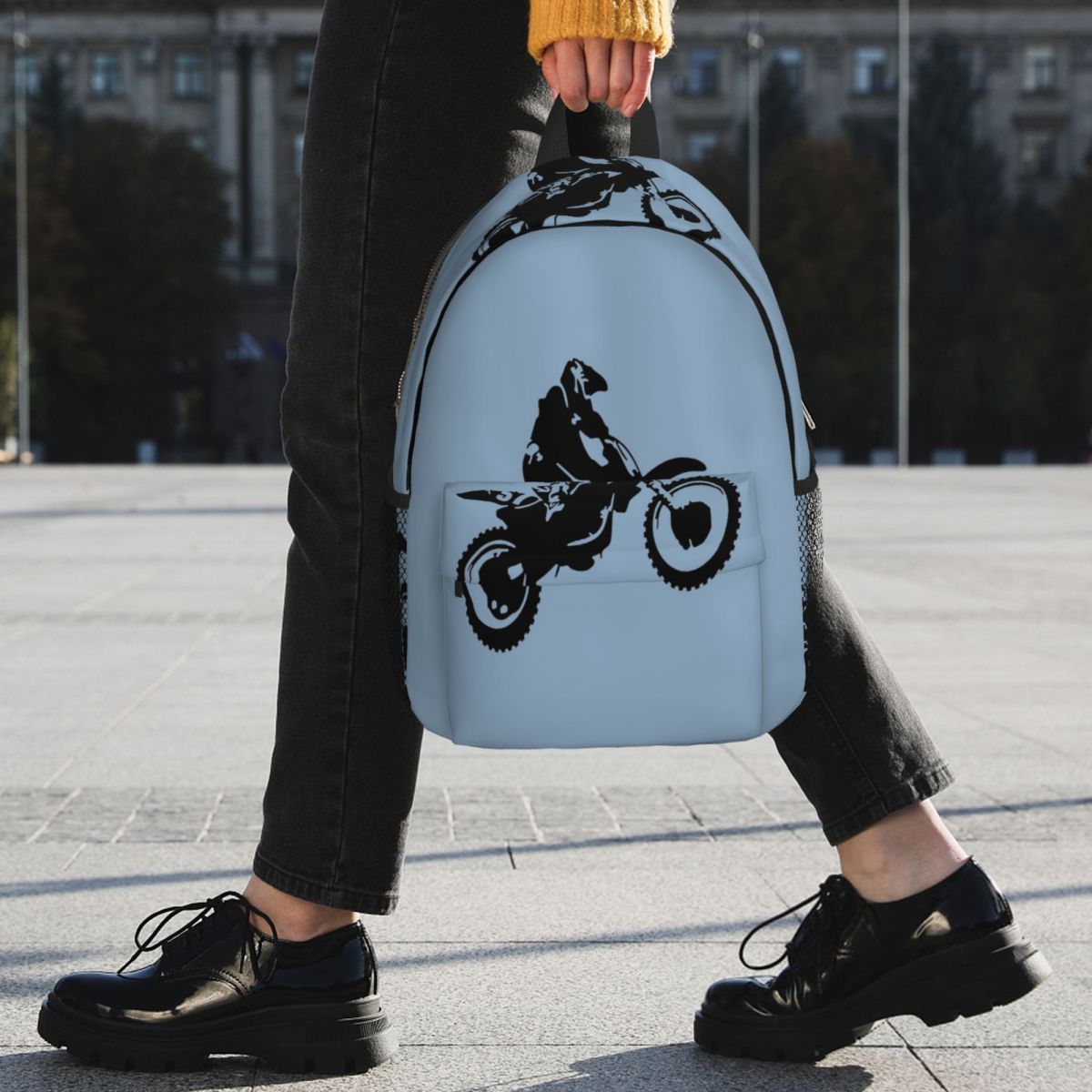 Moto X Dirt Bike Monotone Vect - Women Bags Vector 评论和价格