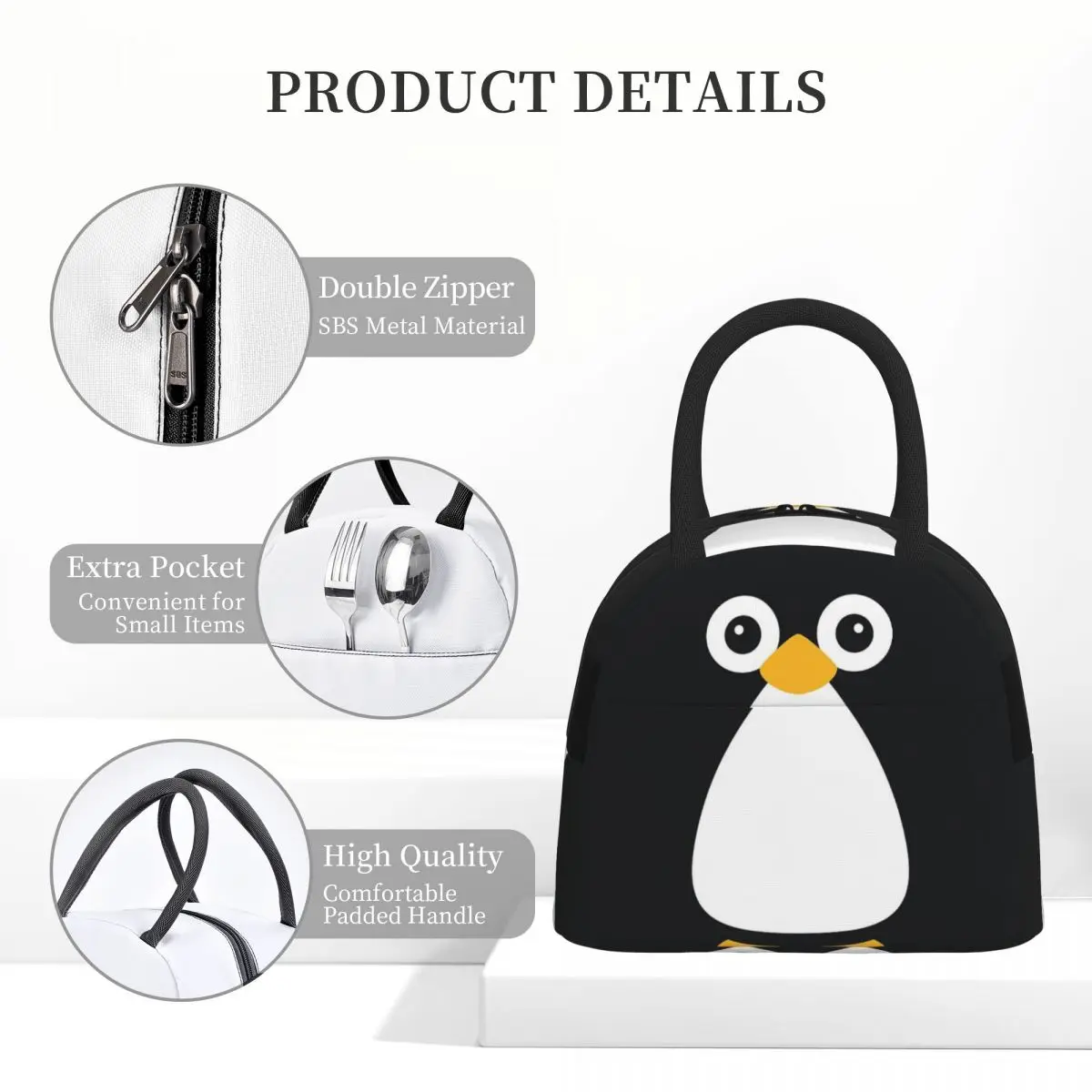 Cute Vector Penguin Insulated  - Women Bags Vector 评论和价格