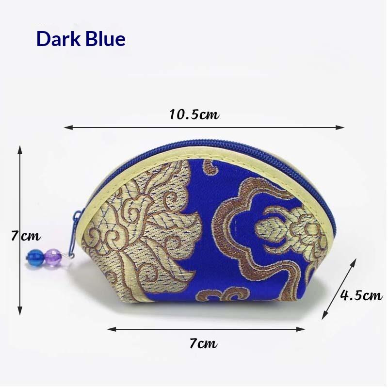Soft Cloth Zip Jewelry Pouch E - Women Bags Zip 评论和价格