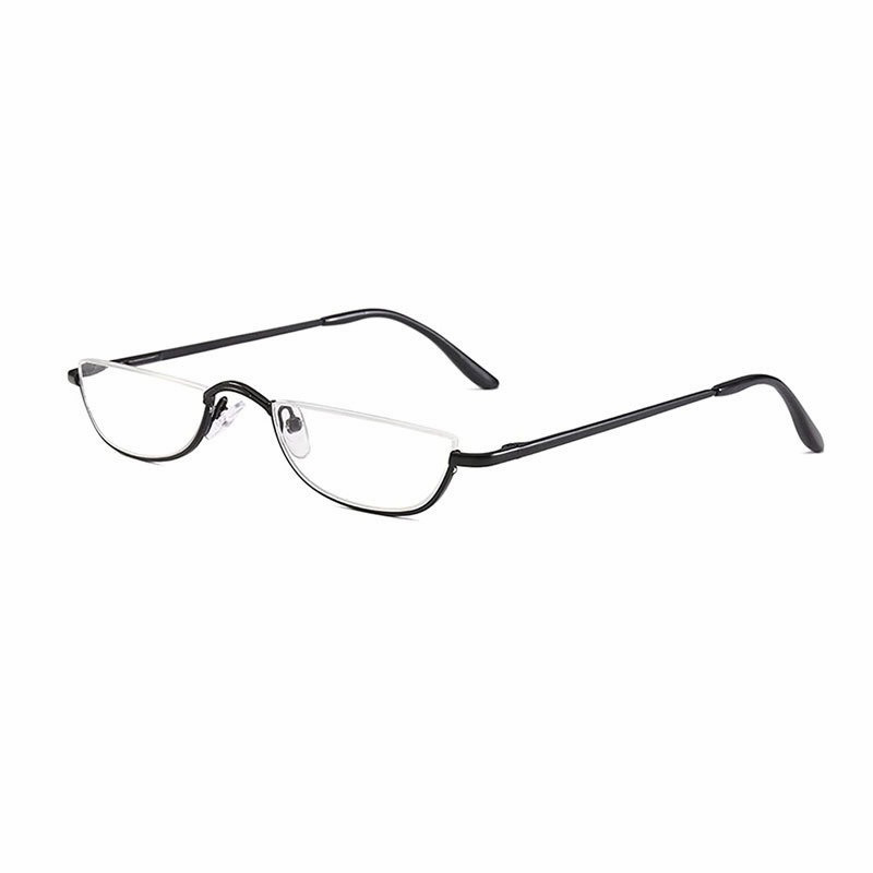 +1.00~+4.0 Unisex Reading Glas - Half Moon Crescent 评论和价格