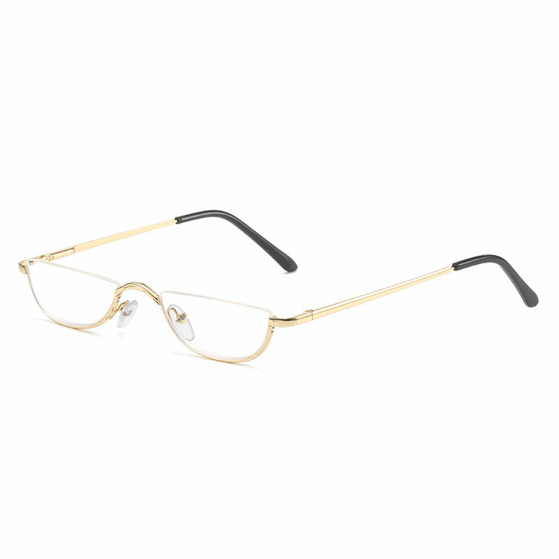 +1.00~+4.0 Unisex Reading Glas - Half Moon Crescent 评论和价格
