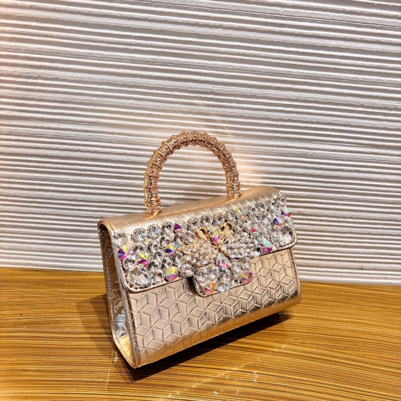 Luxury Glitter Crystal Rhinest - Women'S Vegan Bags 评论和价格