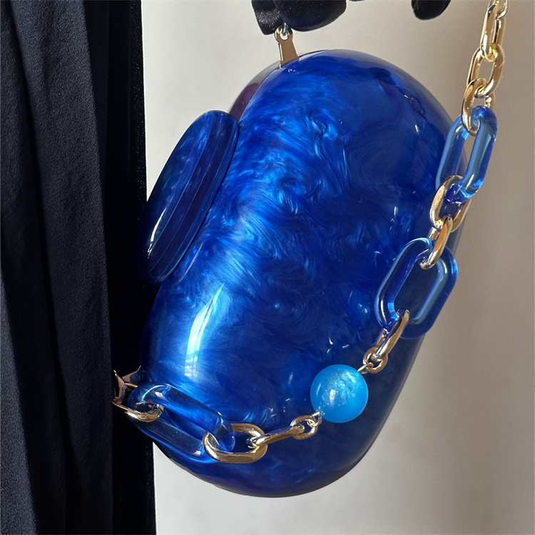 Luxury fashion Klein blue marb - Women'S Vegan Bags 评论和价格