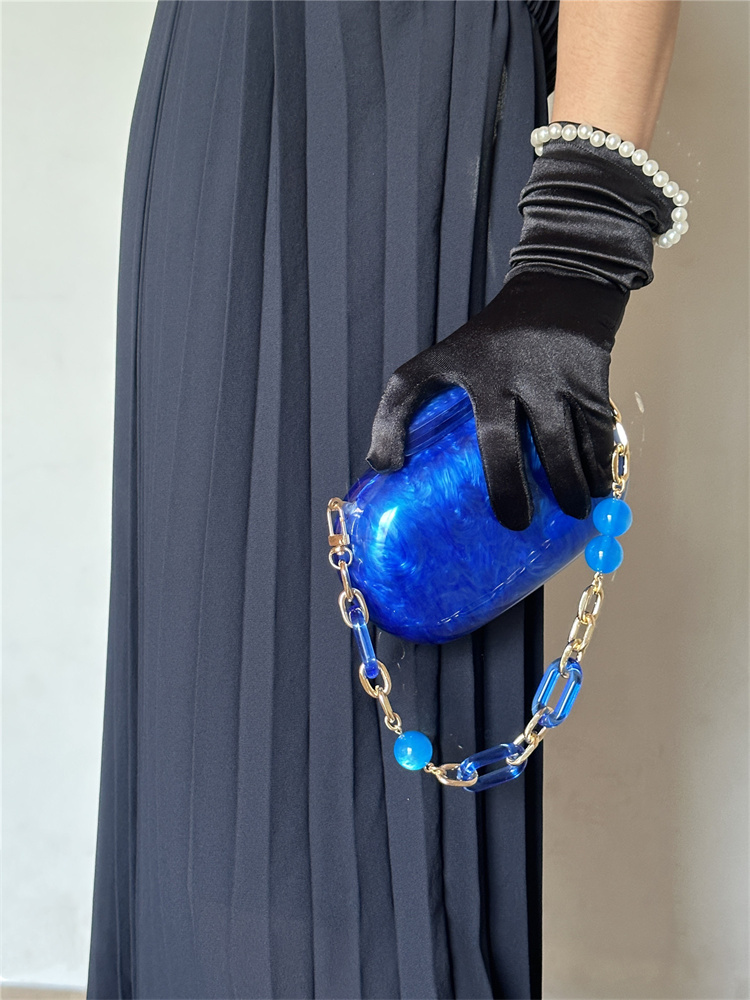 Luxury fashion Klein blue marb - Women'S Vegan Bags 评论和价格