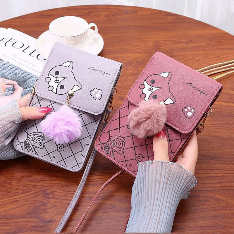 Cute Cartoon Pattern Touch-Scr - Women Bags In Amazon 评论和价格