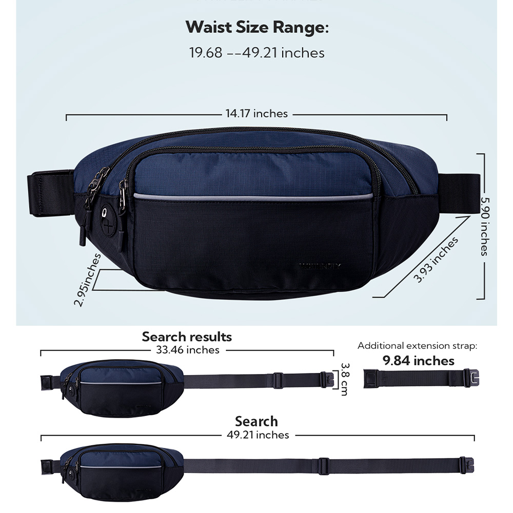WATERFLY Fanny Pack Waist Bag  - Women'S Bags Cross Body 评论和价格