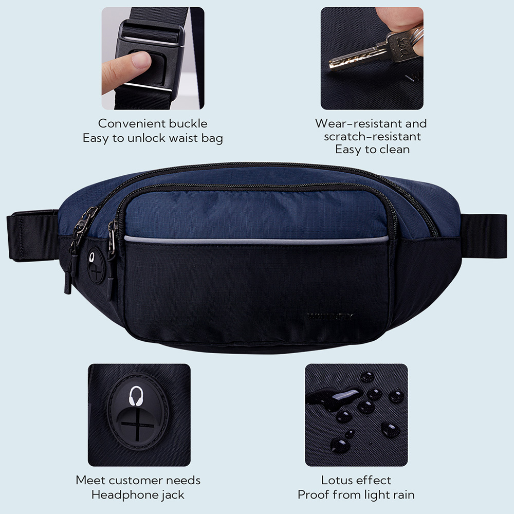 WATERFLY Fanny Pack Waist Bag  - Women'S Bags Cross Body 评论和价格