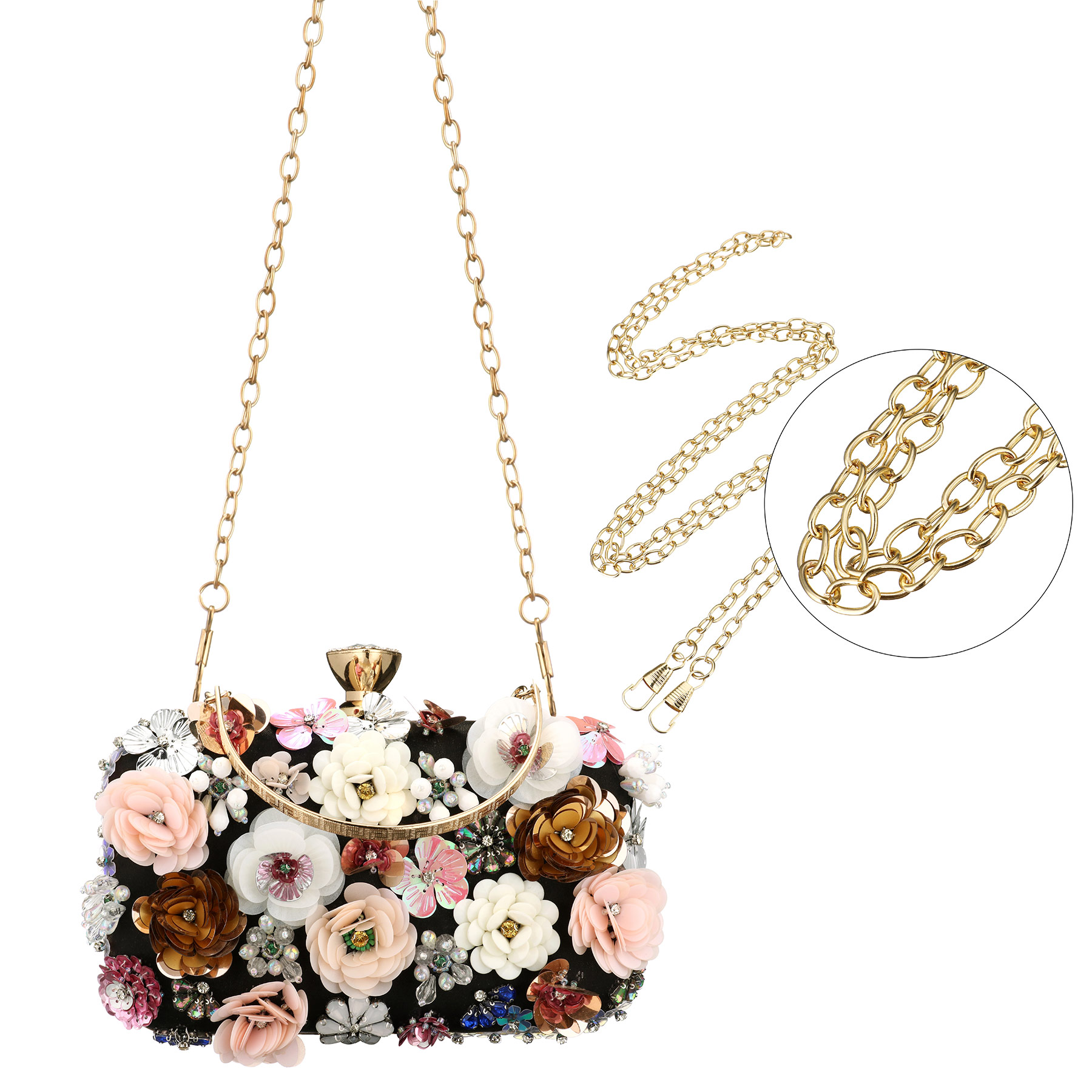 Fashion Women Evening Bags Flo - Women'S Vegan Bags 评论和价格